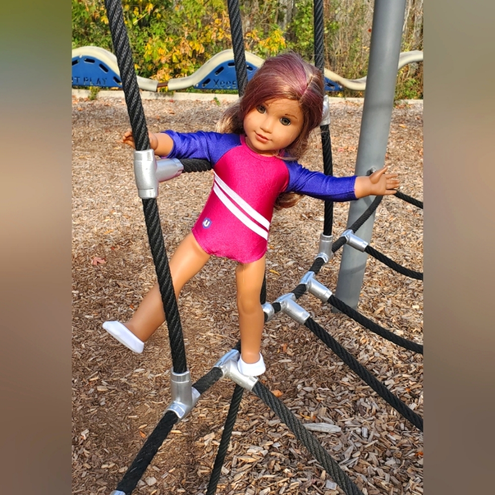 American Girl Doll Gymnastics Outfit, Doll Not Included.